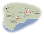 Andalucia Map